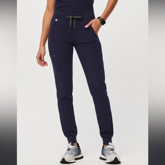 Figs navy scrub set (Rafaela top and jogger bottom) - Picture 2 of 9